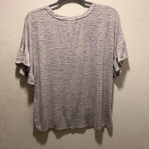 Lularoe Irma Tunic Size Small Gray Static Looking Soft